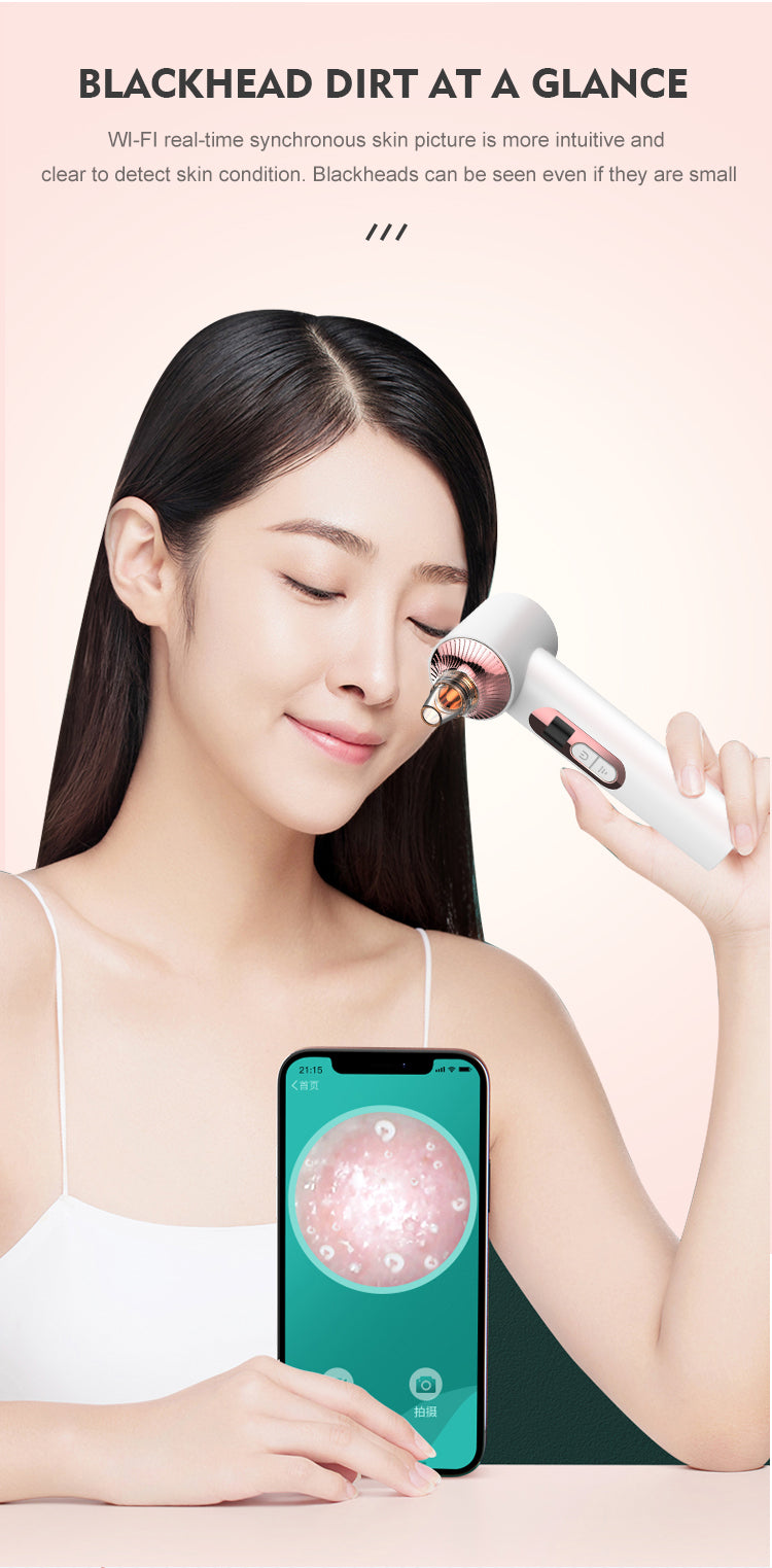Black Head Remover - Inclusief app & Camera